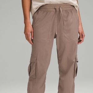 Lululemon dance studio relaxed fit mid rise pant - taupetastic - medium